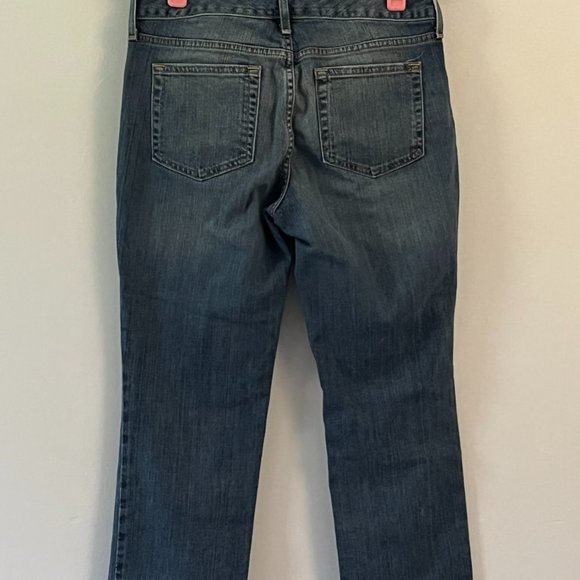 Eddie Bauer Curvy Slim Straight Womens Denim Jean sz 2 - Picture 7 of 13